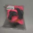 CYCLAMEN Women's Buckle Tank Tops Sleeveless Tube Crop Cami Tops Rave Gothic Punk Streetwear Shirt (XX-Large, Hot Pink)