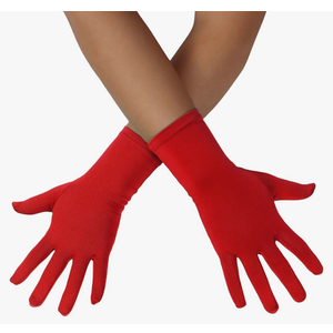 LTHX Men's and Women's Gloves Costume Accessories Wrist Length Spandex Stretch Halloween Cosplay Party Wedding Prom Gloves