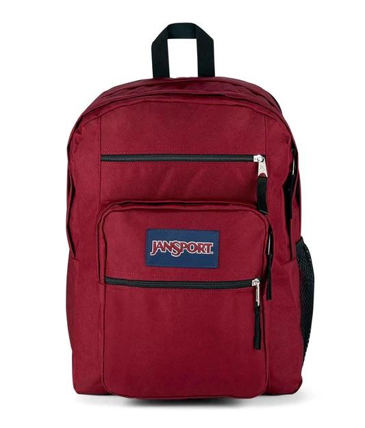 JanSport Laptop Backpack - Computer Bag with 2 Compartments, Ergonomic Shoulder Straps, 15 Laptop Sleeve, Haul Handle - Red (One Size)