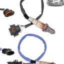 2PCS 234-4528 234-4529 Upstream & Downstream O2 Oxygen Sensor Compatible with Chevy Cruze 2011-2015, Sonic 2012-2020, Trax 2012-2020 1.4L L4 Engine