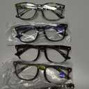 CCVOO Reading Glasses for Women, Eye glasses, Blue Light Readers for Women, Cheaters, +1.5x