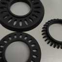 TubShroom Ultra Revolutionary Bath Tub Drain Protector Hair Catcher/Strainer/Snare Stainless Steel, Single Pack