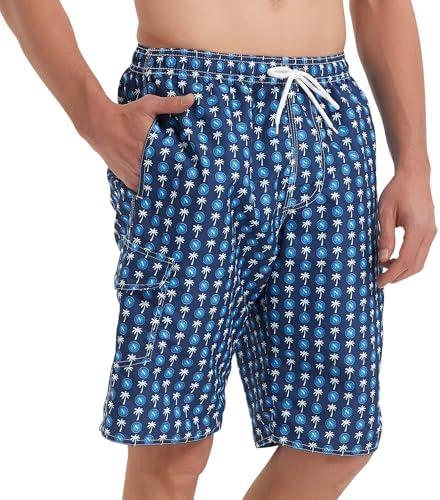 Mens Swimming Trunks Swim Trunks Quick Dry Swim Shorts with Mesh Lining Funny Swimwear Bathing Suits, XXL