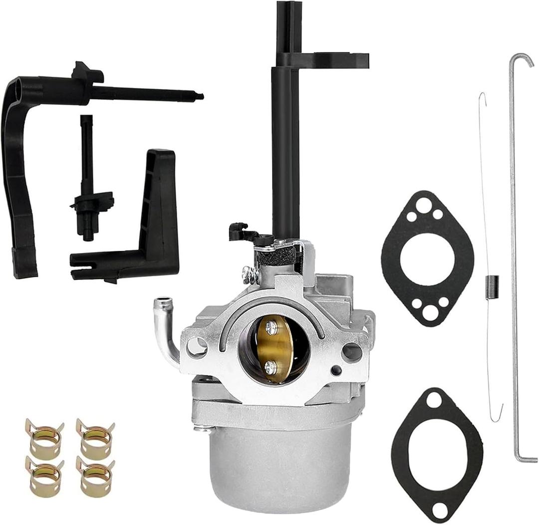 591378 Carburetor Compatible with Briggs & Stratton 697978 696132 697351 for Troy Bilt Coleman Powermate 5500 6000 5550 6250 6500 Generator Parts (591378 Carburetor)