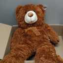 HollyHOME Big Teddy Bear Large Teddy Bear Stuffed Animal Birthday Valentines Day Plush for Kids and Girlfriend 36 inch Brown