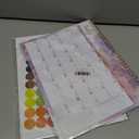 2 x Calendar 2025-2026, 18 Months Wall Calendar July 2025 to Dec 2026 Calendar with Julian Dates, 11" X 8.5" (Water Ink)