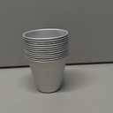 Large Popover Pans 12 PCS, Individual Aluminium Round Muffin Molds, Pudding Cup, Chocolate Molten Mould, Raspberry Souffle Baking Maker, Brownie Tumbler for Egg Tart, Cake, Size 3.4"x 3.2"