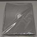 Forevermore Portfolios Portfolio Organizer - 3 Ring Binder with Notepad - 1.5 Inch Rings - Zippered Storage Pockets for Papers, Travel Documents, Presentation Folder, Cards, Passport, Tickets - Black