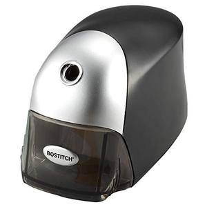 Bostitch Office QuietSharp Executive Heavy Duty Electric Pencil Sharpener for 65% Faster Sharpening and 6X Longer Cutter Life - Colored Pencil Compatible, Black