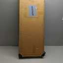 VEVOR 5-Tier Foldable Storage Shelf, 28W x 13D x 66H Inch Folding Metal Rack Shelving Unit, No Assembly Organizer Shelf with 5 Wheels & 4 Hooks for Pantry, Kitchen, Garage, Basement, Black