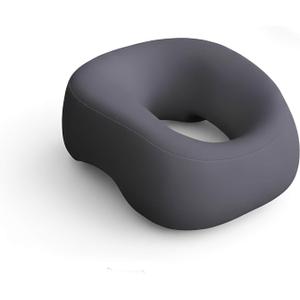 Vanteen Face Down Massage Pillow for Spa Table, Breathable Memory Foam Headrest for Massage, Beauty, Therapy, and Home Use – Soft, SkinFriendly & PressureFree Design (Grey)