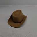 FURTALK Straw Cowboy Sun Hats for Women Men Western Cowgirl Hats with Wind Lanyard UPF 80+ Beach Hat M/L
