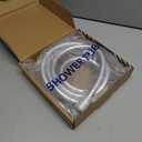 119 Inches Shower Hose Extra Long Rv Shower Hose Explosion Proof Anti Winding Showerhead Hoses For Cleaning Pet Showerhose Extension Smooth  Flexible Hand Held Shower Hoses Replacement (Silver)