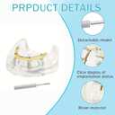 Dental Overdenture Inferior Model 4 Implants Removable Demo Model | For Dentist Education and Study