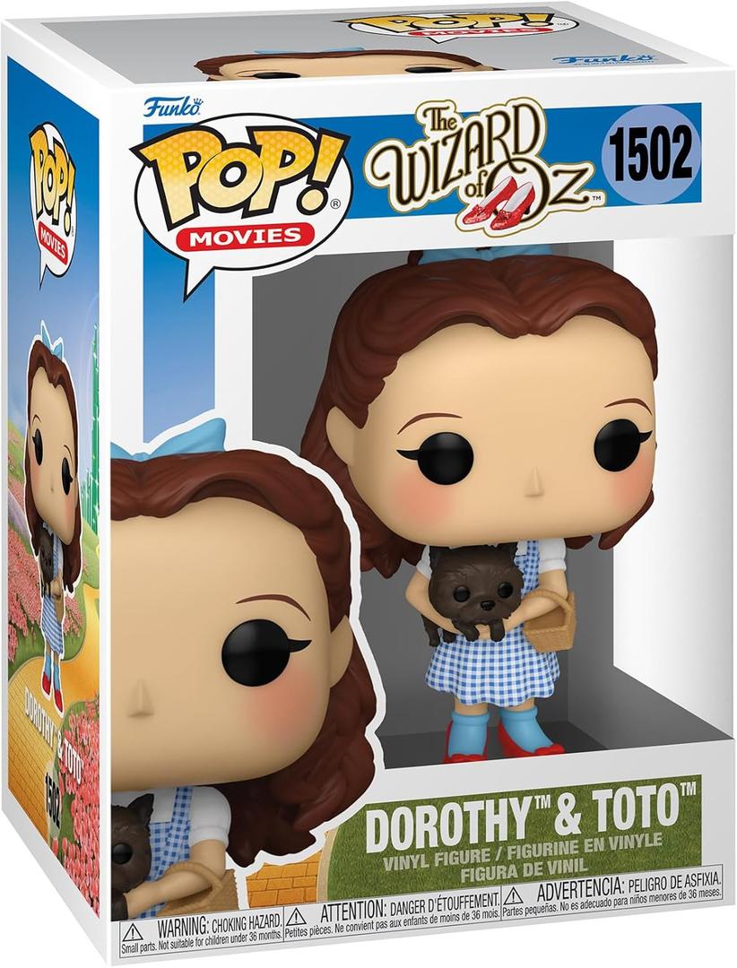 Funko POP! & Buddy: The Wizard of Oz - Dorothy Gale with Toto - Collectable Vinyl Figure - Gift Idea - Official Merchandise - for Kids & Adults - Movies Fans - Model Figure for Collectors and Display