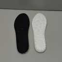 4D Cloud Insoles for Men and Women, Memory Foam Cloud Insoles Super Soft Anti-Fatigue, Shock Absorption, Relieve Foot Pain, (Black, Women: US 7-8.5)