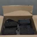 LIANGLOME 8PK Solar Fence Lights Outdoor - Solar Outdoor Light Warm White & RGB Lights for Outside Backyard, Patio, Deck Fence, Stair Handrail, Pool and Wall (3000K/Color Changing)