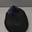 Fabuday Travel Pillow Memory Foam - Head Neck Support Airplane Pillow for Traveling, Car, Home, Office, Travel Neck Flight Pillow with Attachable Snap Strap Soft Washable Cover (Blue)