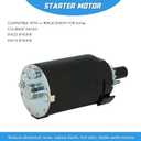 Starter Motor Replacement Kohler Courage Single Sv620 Sv610 Sv600 Sv590 Toro Tractor LX420 LX425 LX460 LX465 18 19 20 21 HP,Johnson Electric 2009801 2009805 2009806 2009808