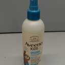 Aveeno Kids Hydrating Detangling Spray with Oat Extract, Quickly Detangles Hair, Tear-Free, Gentle on Sensitive Skin & Scalp, Detangler Spray for Kids, Hypoallergenic, 10 fl. oz