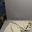 Tiamon Crochet Flower Blanket Finished Daisy Handmade Knitted Round Roll Up Blanket Creative Gifts for Women Girls Birthday Wedding Baby Shower Christmas Anniversary Funny Presents (43.3 Inch,Daisy)