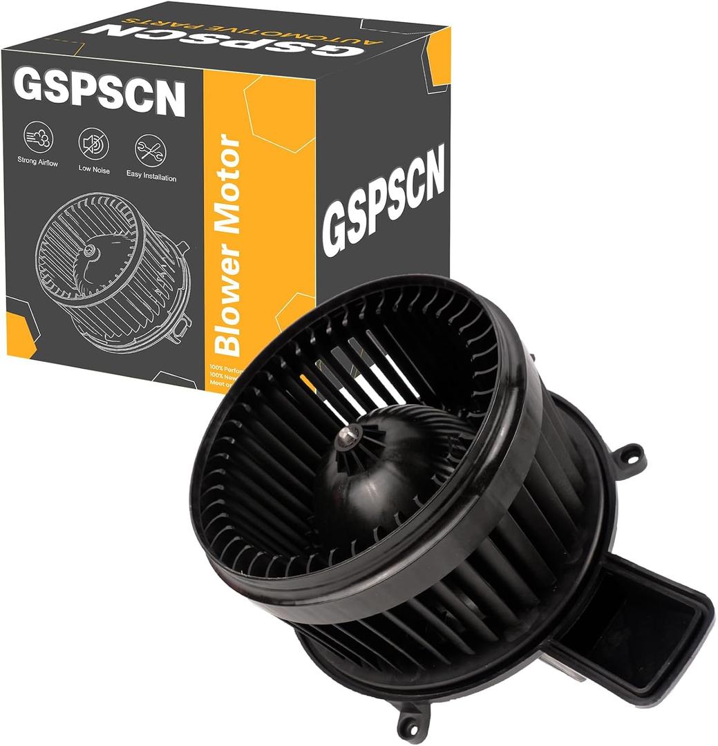 GSPSCN 700216 AC HVAC Heater Blower Motor with Fan for Dodge Durango 2011-2019Grand Caravan 2008-2020Jeep Grand Cherokee 2011-2019Chrysler Town & Country 2008-2016 -68029719AB, 68089108AA