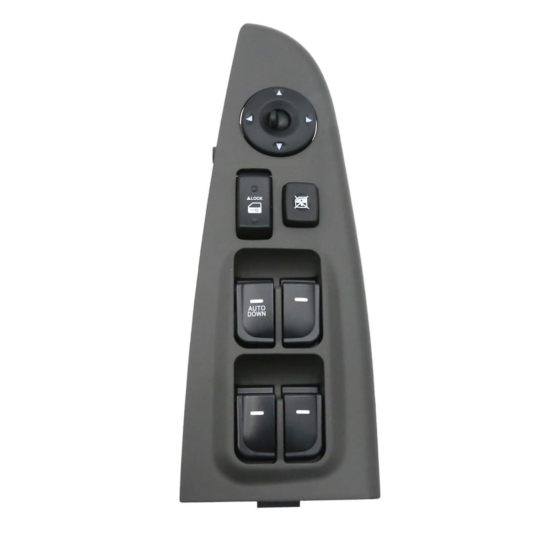 935702H1107U Power Window Main Switch, Replacement for Hyundai Elantra 2007-2010, Replaces DWS1186 935702H1107U
