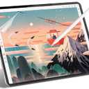 JETech Paper Screen Protector for iPad Pro 12.9-Inch 2022/2021/2020/2018 Model Edge to Edge Liquid Retina Display, Anti-Glare, Matte PET Paper Film for Drawing (iPadPro12.9(6/5/4/3))