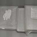 HBlife 3 Pack Purse Storage Organizer for Closet, X-Large Clear Stackable Handbag Display Case Box with Magnetic Door for Collectibles, Cosmetics, Women Heels and Toys