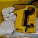 Midoneat Commercial Mop Bucket with Side Press Wringer on Wheels, Including One Commercial Mop, 35 Quart, Yellow