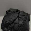 Waterproof Shelf Cover, Heavy Duty Clothes Rack Covers,Dustproof Storage Wire Shelving Cover,Two-Way Zipper Design,36" W x16 D x 72" H (No Shelves,Black)