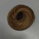 Charmele Messy Bun Hair Piece Human Hair, Human Hair Bun, Messy Bun Scrunchie Updo Hairpieces Donut, Real Hair Bun Wig, Hairpiece for Women Medium Brown Mixed Honey Blonde