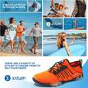 SIMARI Water Shoes for Women Men - Barefoot Quick-Dry Aqua Socks | Lightweight Swim Shoes for Surfing, Swimming, Beach Sports, Kayaking, Diving | Non-Slip Design