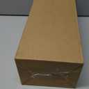 Havawish Ice Storage Bin and Flexible Scoop Set Plastic Freezer Bin with Pull Out Handle Storage Bucket Clear for Container with Scoop(Grey,10.83 x 4.92 x 4.33 in,Classic) (Gray)