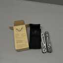 Multitool with Pocket Knife, Birthday Gifts for Men Women Mom Dad, WETOLS 21-in-1 Stainless Steel Pliers with Screwdrivers, Self-locking Multi tools with EDC Sheath, Ideal for Home, Camping, Survival (Silver)