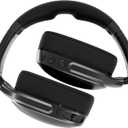 Skullcandy Crusher 540 Active Wireless Bluetooth Headphones with Multi-Sensory Bass, Noise Isolating Over-Ear Fit, Sweat and Water Resistant, 40 Hours Battery, Microphone for iPhone Android - Coal