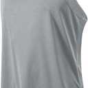 Men's Athletic Training Gym Vest Tank Top, Breathable Quick Dry Running Tank Top Sports Sleeveless T-Shirt Medium