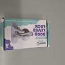 Door Lever Lock (2 Pack)  Prevents Toddlers from Opening Doors  Easy One-Hand Operation for Adults  Durable ABS with 3M Adhesive Backing  No Tools Needed for Install (White)