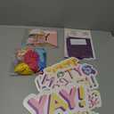 94 Piece Girls Rainbow Birthday Party Decorations Set with Balloons, Banner, Cake Toppers and Wall Cutouts