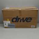 Drive Medical 12011KD-1 Tub Transfer Bench For Bathtub, Height Adjustable Shower Bench with Backrest, Shower Shower Chair Bath Seat for Elderly, Seniors, Arm Support for Transfer, 400 Weight Cap