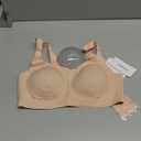 Momcozy Pumping and Nursing Bra for Breastfeeding, 3-in-1 Maternity Bra, CozyFitClasp for Wearable Breast Pump M5, S12 Pro (Large, Oyster Pink)
