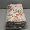 IWRJFQWR Washable Rugs 6x9 Non Slip Area Rug - Large Boho Floral Carpet for Living Room Bedroom Dining Room Kids Playroom Home Decor Carpet - Brown