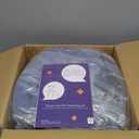 MAXYOYO Japanese Floor Mattress Futon Mattress, 4" Thicken Tatami Mat Sleeping Pad Foldable Roll Up Mat Boys Girls Dormitory Pad Kids Floor Lounger Pillow Bed, Navy Blue, Twin Size