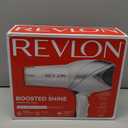 REVLON Infrared Hair Dryer with Diffuser & Concentrator - Ionic Ceramic Blow Dryer for Frizz Control, Shine, Soft Hair & Moisture Protection - 1875W Professional Salon-Quality (White)