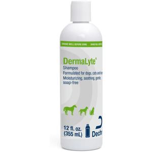 DermaLyte Shampoo For Dogs, Cats, 12 Ounce
