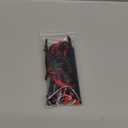 Uodofy (Assembly Completed) T13 3D Action Figure Set,Dummy Robo Titan 13 Action Figures,3D Printed Multi-Jointed Toy (Black Red + Dog)