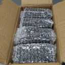 TURSTIN Set of 8 Furniture Legs 4 Inch Square Solid Wood Couch Legs Replacement Sofa Legs Mid Century Furniture Feet for Armchair Bed Dresser Cabinet Include Installation Hardware, Black