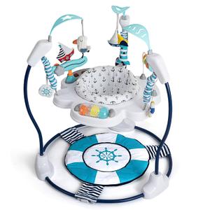 Baby Activity Center Jumper Interactive Activity Jumper Play Center with Infant Toys, 360 Rotating Seat