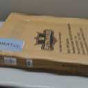 Indoor Pet Gate - 3-Panel Folding Dog Gate for Stairs or Doorways - 54x32-Inch Tall Freestanding Pet Fence for Cats and Dogs by PETMAKER (Brown)