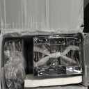 Metal Platform Bed Frame 16 Inch Tall,No Box Spring Needed,Queen Size Bed with Heavy Duty Strong Support Slats,Easy to Assemble,Black